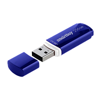 Флеш-накопитель Smartbuy Crown 256GB USB3.0 пластик синий