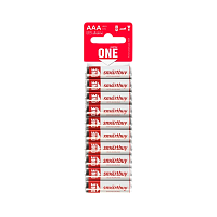 Батарейка Smartbuy ONE ECO LR03 AAA BL10 Alkaline 1.5V (10/300/600) 