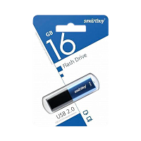Флеш-накопитель Smartbuy X-Cut 16GB USB2.0 пластик синий