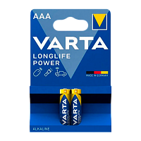 Батарейка Varta LONGLIFE POWER (HIGH ENERGY) LR03 AAA BL2 Alkaline 1.5V (4903) (2/20/100)