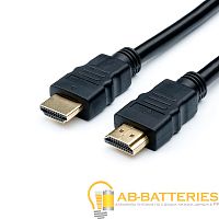 Кабель Atcom HDMI (m)-HDMI (m) 3.0м ПВХ ver.1.4 черный в пакете (1/10/80)