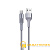 Кабель Borofone BX21 USB (m)-microUSB (m) 1.0м 2.4A нейлон серый (1/648)