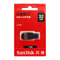 Флеш-накопитель SanDisk Cruzer Blade CZ50 32GB USB2.0 пластик CN (Китай) черный (1/50)