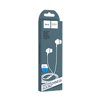 Наушники внутриканальные HOCO M14 с микр. белый (1/30/300)