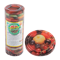 Крышка металлическая твист-офф диам. 66мм "Элитная" литография 20шт. (1/20)