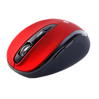 Мышь беспроводная Smartbuy 612AG классическая USB бесшумная красный (1/40)