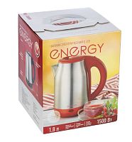 Электрочайник Energy E-201 1500W 1.8л красный (1/12)