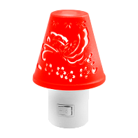Ночник Camelion NL-193 "Светильник красный" 3LED 0.5W 220V в розетку (1/24/96)