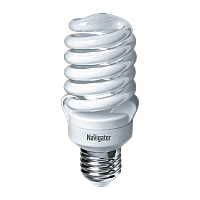 Лампа люминесцентная Navigator SF10 E27 20W 4000К 220-240V спираль (1/10/50)