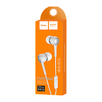 Наушники внутриканальные HOCO M19 с микр. белый (1/30/300)