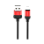 Кабель Borofone BX28 USB (m)-Lightning (m) 1.0м 2.4A ПВХ красный (1/360)