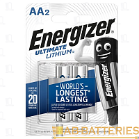 Батарейка Energizer Ultimate FR6 AA BL2 Lithium 1.5V (2/24)