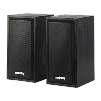 Колонки 2.0 Smartbuy 6W USB+Jack 3.5мм черный (1/20)