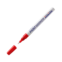 Маркер промышленный MunHwa PAINT MARKER Extra Fine 1.0мм нитрокраска красный 