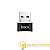 Переходник HOCO UA6 USB (m)-Type-C (f) пластик черный (1/40/400)