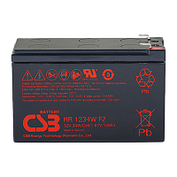 Аккумулятор свинцово-кислотный CSB HR1234W F2 12V 34Ah