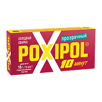 Клей Poxipol эпоксидный 14мл двухкомпонентный прозрачный (1/6/60/240)