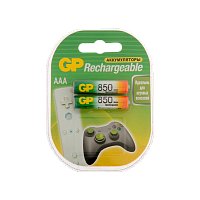 Аккумулятор бытовой GP HR03 AAA BL2 NI-MH 850mAh в пластиковой упаковке (2/20/200) R