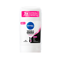 Дезодорант женский Nivea Невидимая защита для черного и белого Clear стик 50мл (1/15)