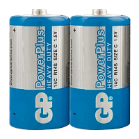 Батарейка GP PowerPlus R14 C SH2 Heavy Duty 1.5V (2/24/480)