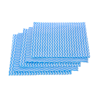 Салфетка Рыжий кот 30х30см 5шт. вискоза,полиэстер  с перфорацией (1/50)