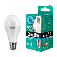 Лампа светодиодная Camelion A60 E27 11W 4500К 170-265V груша матовая (1/10/100)