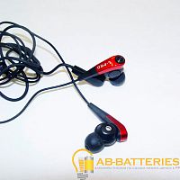 Наушники внутриканальные L-PRO AP-065MP черный красный (1/10/120) 