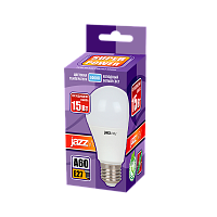 Лампа светодиодная JAZZway A60 E27 15W 5000К 230V груша матовая (1/10/100)