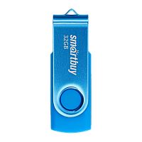 Флеш-накопитель Smartbuy Twist 32GB USB2.0 пластик синий