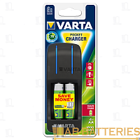 З/У для аккумуляторов Varta Plug Charger (57642) AA/AAA 4 слота +4AA 1600mAh