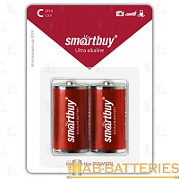 Батарейка Smartbuy LR20 D BL2 Alkaline 1.5V (2/12/96)
