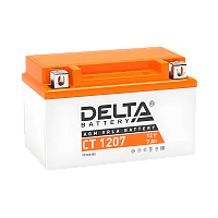 #Аккумулятор для мототехники Delta CT 1207 (1/8)