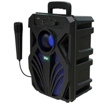 Портативная колонка MORE CHOICE ВК13 bluetooth 5.4 с пров. микрофоном черный (1/6)
