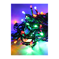 Гирлянда Космос 100LED 7.5м лампочки нить 8 режимов ассорти (1/50)