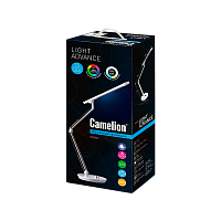 Светильник настольный Camelion KD-842 13W 230V 1LED на основании сенс. рег.ярк./цвета белый (1/4)