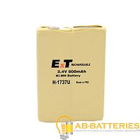 Аккумулятор для радиотелефонов ET H-1737U BL1 NI-MH 800mAh (1/12/200) 
