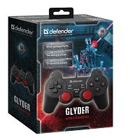 Геймпад проводной Defender Glyder USB 12 кн./2 стика (1/36) 