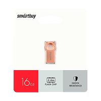 Флеш-накопитель Smartbuy MC5 16GB USB2.0 металл розовое золото 