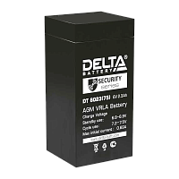 Аккумулятор свинцово-кислотный Delta DT 6023 (75) 6V 2.3Ah (1/20) 