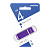 Флеш-накопитель Smartbuy Quartz 4GB USB2.0 пластик фиолетовый
