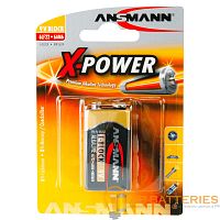 Батарейка ANSMANN X-POWER  6LR61 BL1