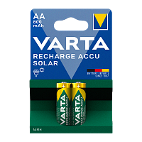 Аккумулятор бытовой Varta HR6 AA BL2 NI-MH Solar 800mAh (2/20/200)