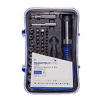 Отвертка Smartbuy PRO Tools с набором насадок 65 предметов CR-V