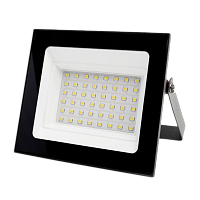 Прожектор светодиодный Ultraflash LFL-5002 C02 50W 230V IP65 6500К холодный черный (1/20)