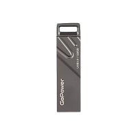 Флеш-накопитель GoPower TITAN 128GB USB3.0 металл черный графит (1/50/1000)