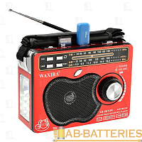 Радиоприемник YUEGAN YG-281URT пластик microSD USB/Jack3.5 красный (1/40)