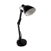Светильник настольный Camelion KD-331 40W 230V E27 на основании черный (1/6)