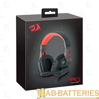 Наушники полноразмерные Redragon Ares с микр. игровые черный красный (1/20)
