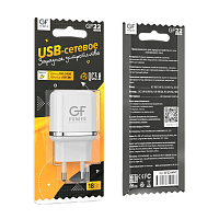 Сетевое З/У GFPower GF21M 1USB/Type-C 3.0A QC3.0 черный (48/192)