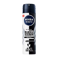 Дезодорант мужской Nivea BLACK&WHITE FRESH спрей 150мл ENG (1/12)